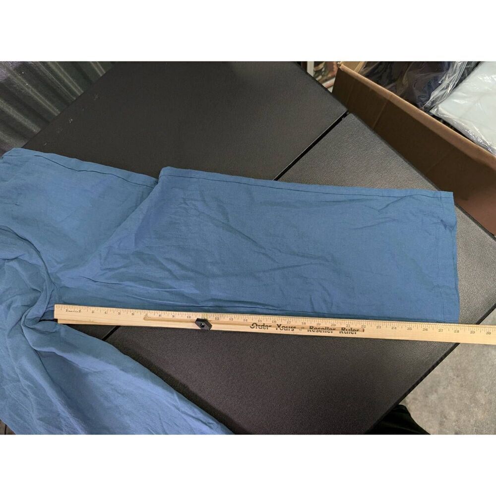 NWT Shein Vacay Blue Baggy Pants Women's - Picture 6 of 6